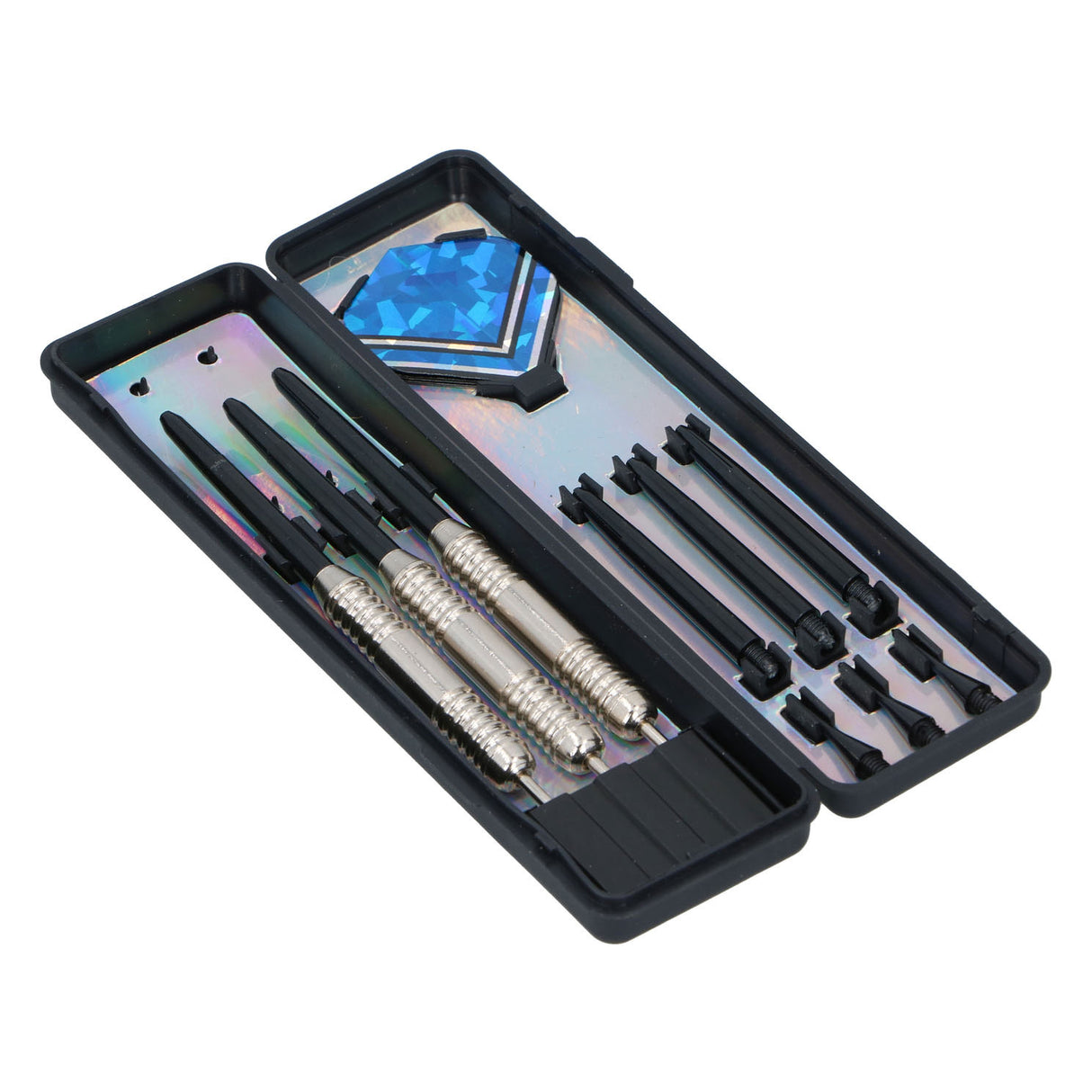 Dartpijlen met etui, 3st.