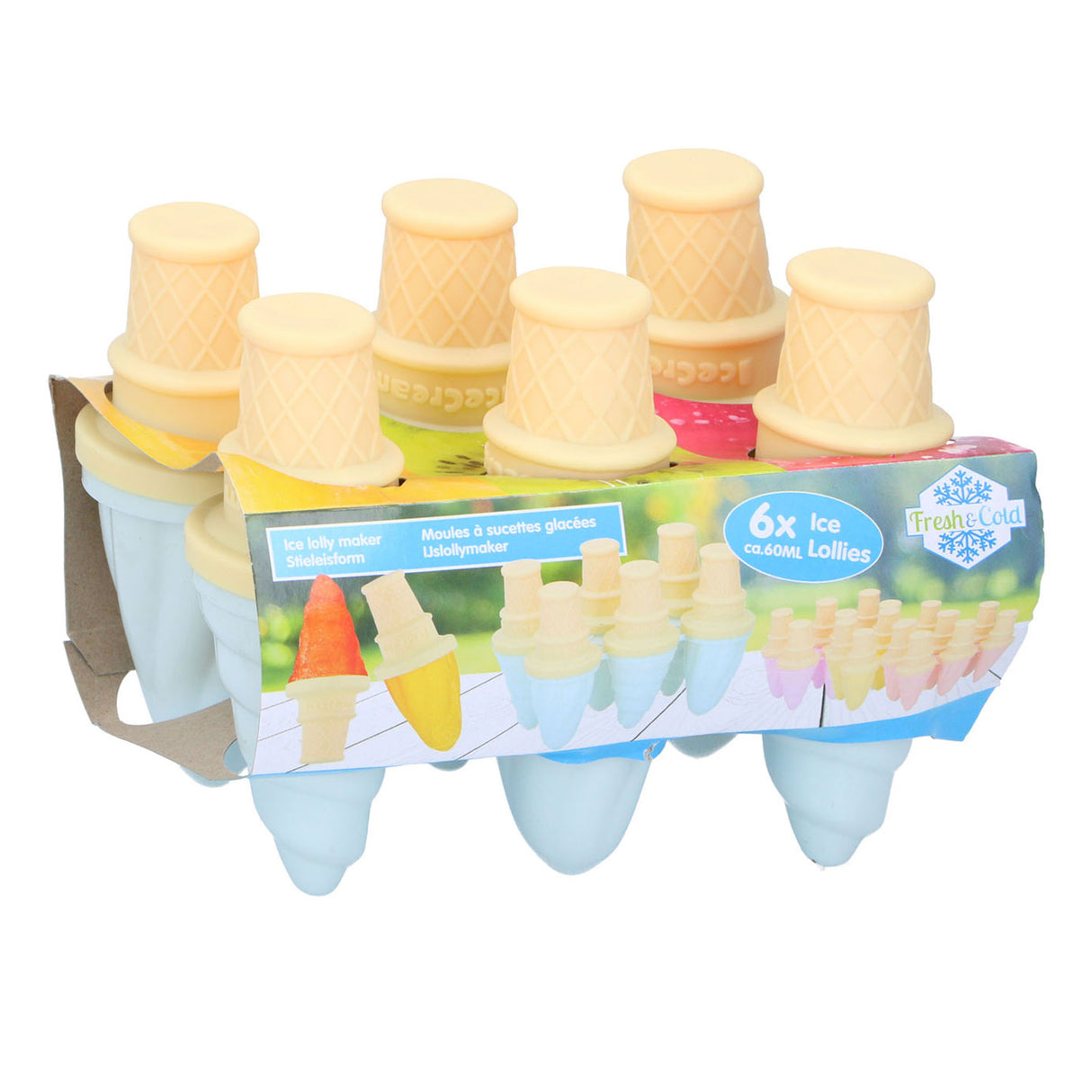 Icelolly Maker 60ml, 6dlg.