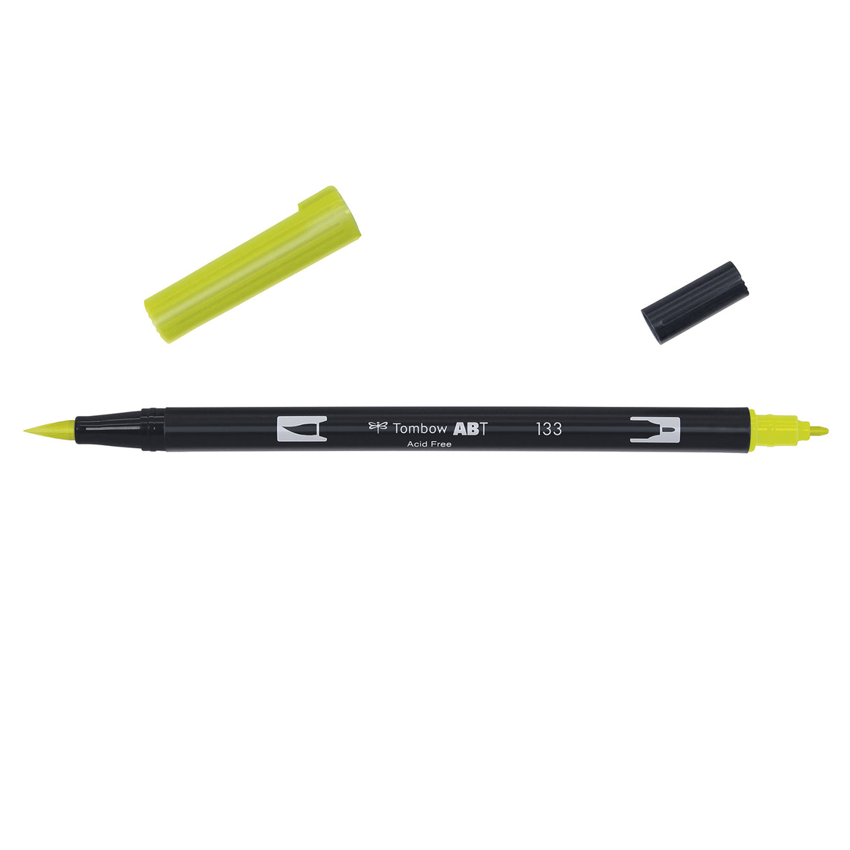 Tombow • brush pen abt dual brush pen chartreuse