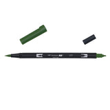 Tombow • brush pen abt dual brush pen dark jade