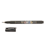 Tombow • fudenosuke brush pen soft tip black