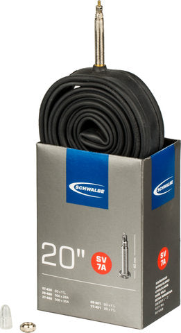 Schwalbe Tubo interno AV7a 20 polegadas 20x1 3 8 28 37-438-451 AV 40 mm