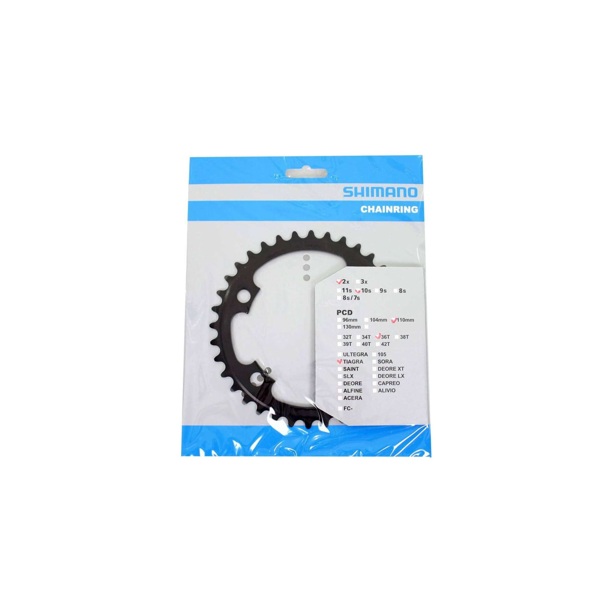 Shimano chainring Tiagra 10V 36T Y1RC36000 FC-4700