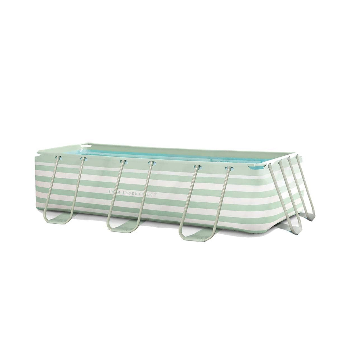 Essence | green and white above-ground pool 400x200x100 cm