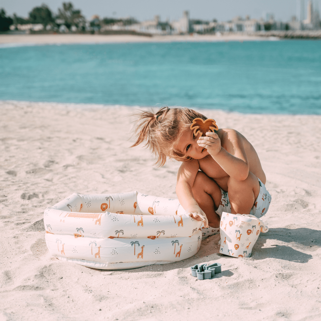 Jungle | multi-colored baby pool ø 60 cm