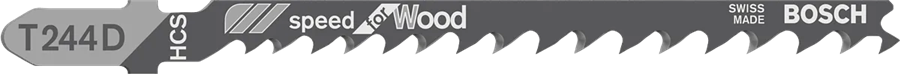 Bosch decoupeerzaagblad t244d (5st)