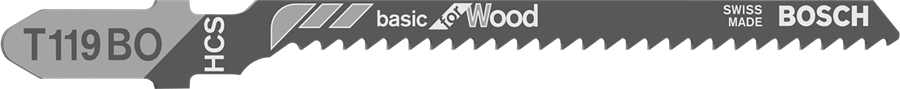 Bosch decoupeerzaagblad t119bo (5st)