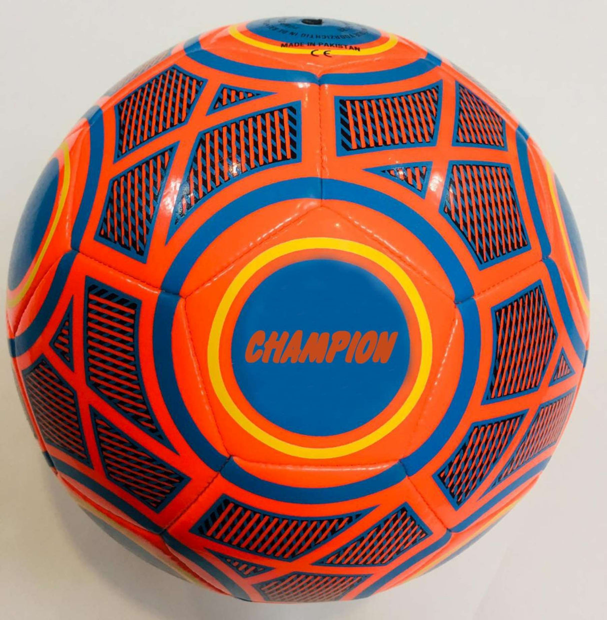E L Sports Voetbal Champion - Different prints - 320 grams - Size 5
