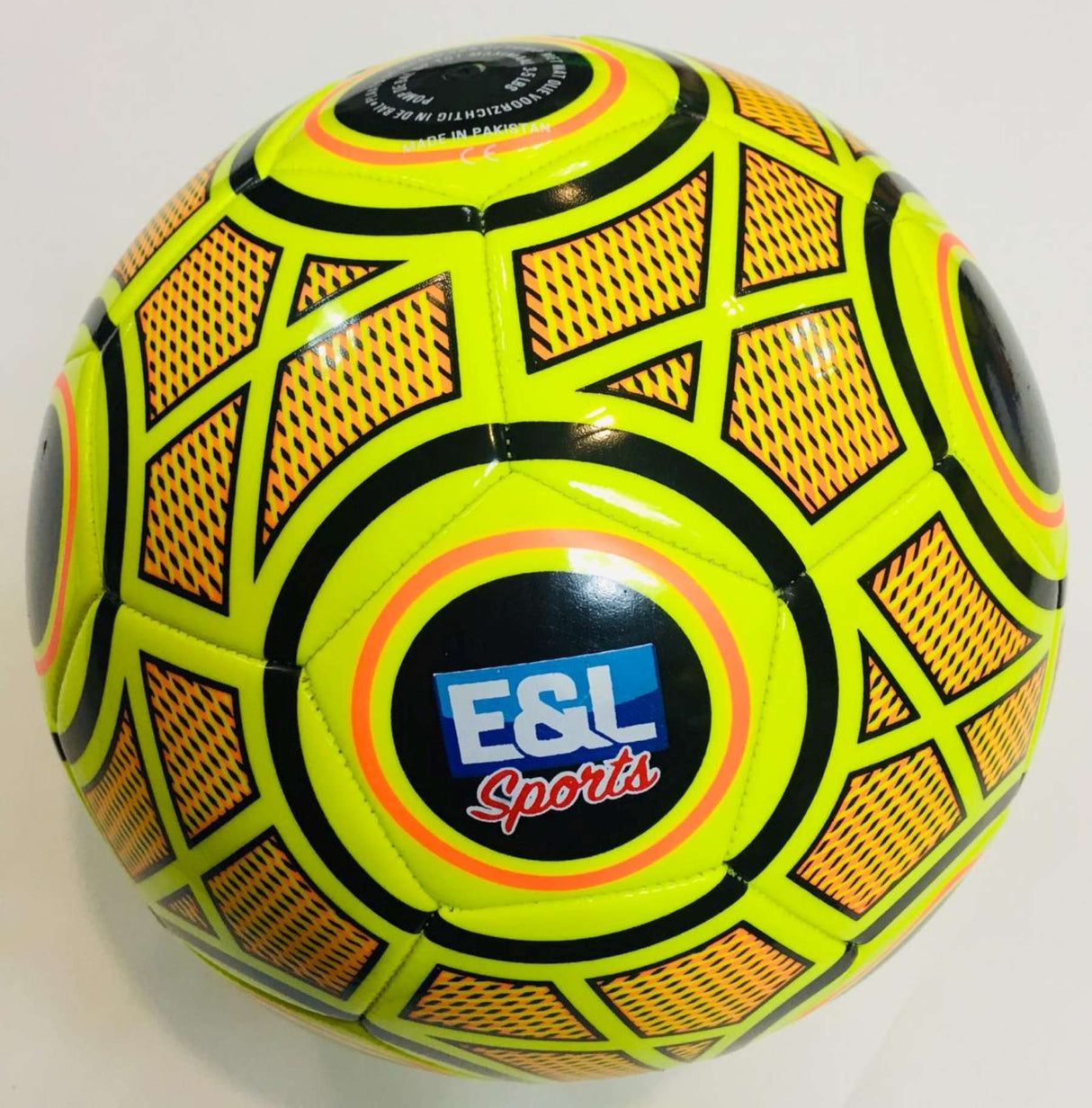 E L Sports Voetbal Champion - Different prints - 320 grams - Size 5