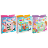 Creative craft group moxy borduurset in lijstje 15x15cm