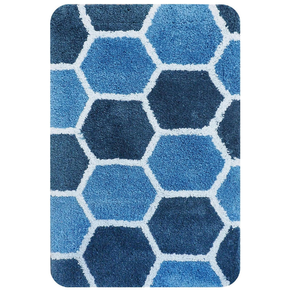 Dutch house rennes bath mat 60x90cm blue