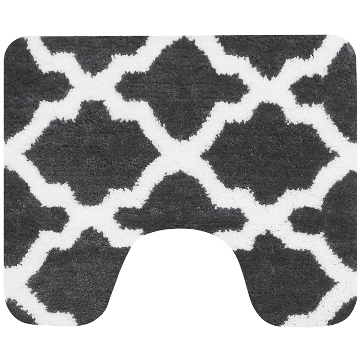 Alfombra de baño Dutch House Toulon 60 x 50 cm antracita