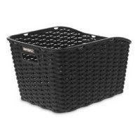 Basil Weave WP - cykelkurv - på bagsiden - sort