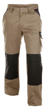 Dassy broek boston p k 245gr khaki zwart 62
