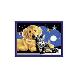 Ravensburger Creart Paint by Number Dog and Cat Glitter