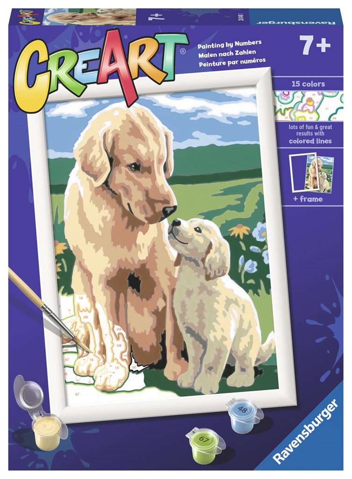 Ravensburger Kreart Gemälde auf Nummer - Mutter Liebe
