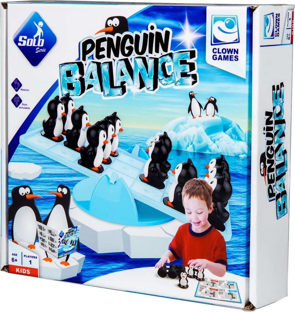 Van der Meulen Clown Games - Penguin Balance Game