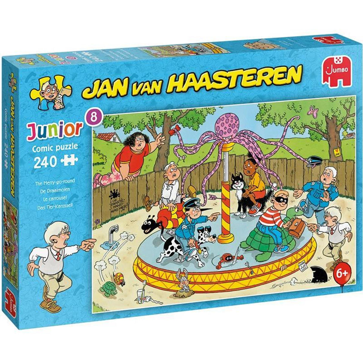 Jan van Haasteren Jigsaw Puzzle Junior The Merry-Go-Round Puzzle, 240 pieces