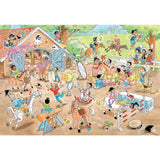 Jan van Haasteren Jigsaw Puzzle Junior - The Riding School, 360 pieces.