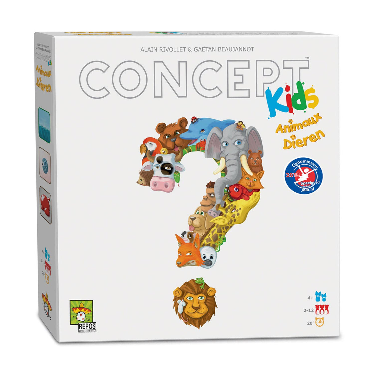 Asmodee Konzept Kanner Déieren