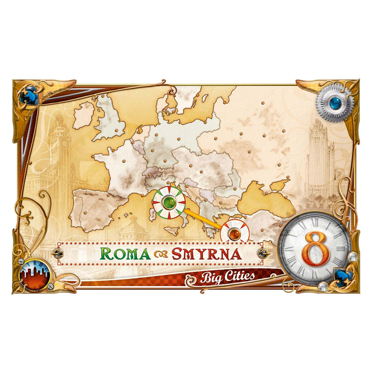 Asmodee Vstopnica za vožnjo - Europe 1912 Expansion Set