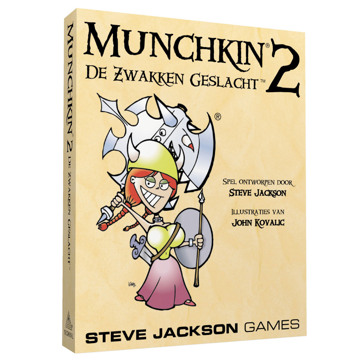 Asmodee munchkin 2 the weak sex card game