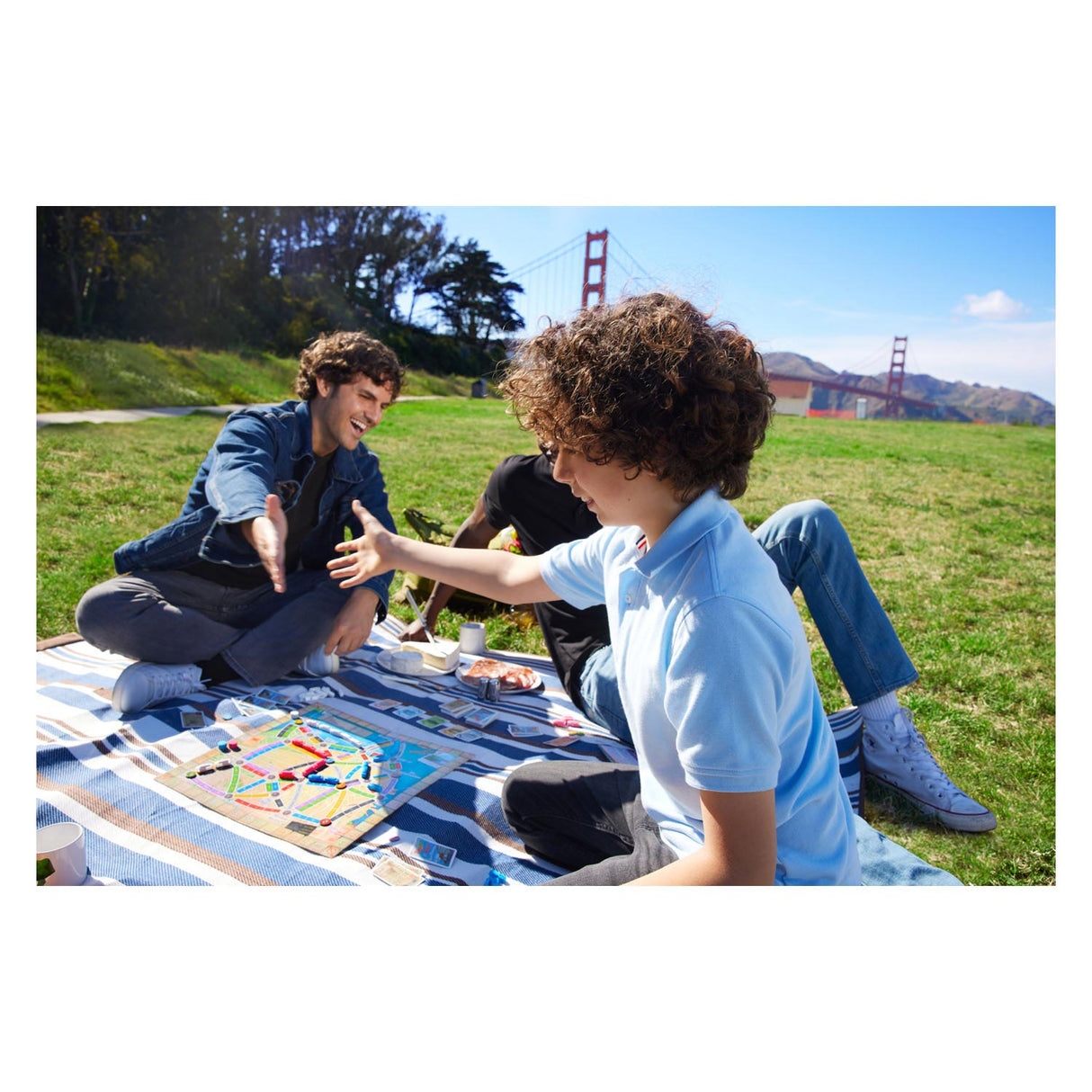 Asmodee -Ticket, um das Brettspiel in San Francisco zu fahren