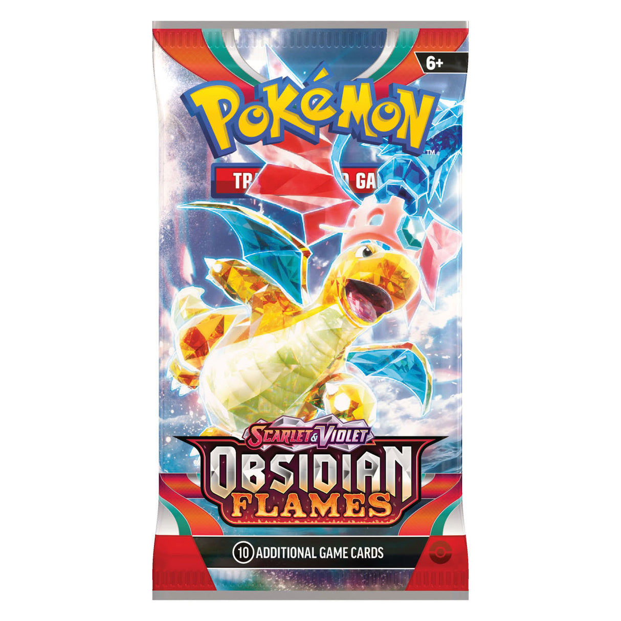 Asmodee Pokemon TCG Scarlet Violet Obsidian Flames Boosterpack