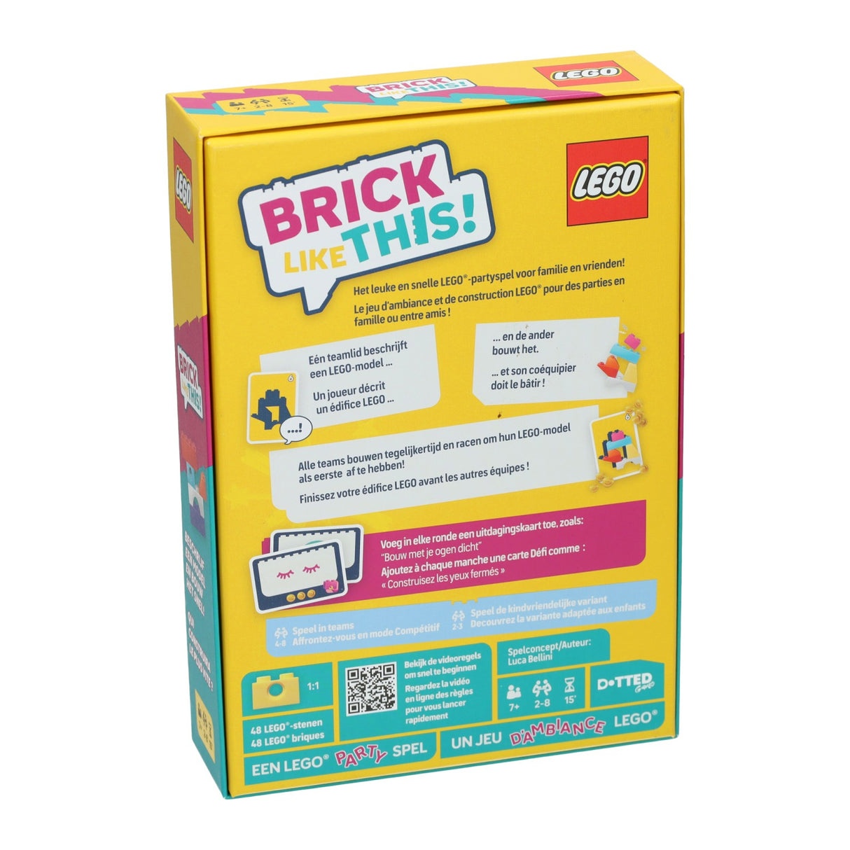 Igra Asmodee lego® kocke, kot je ta! | 2 kos