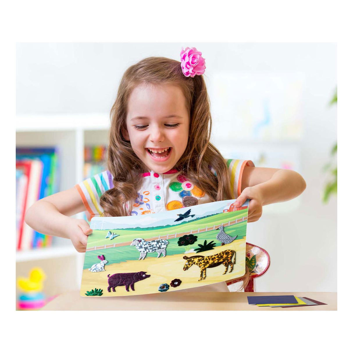Mega blue mega bleu foil fun the animal world