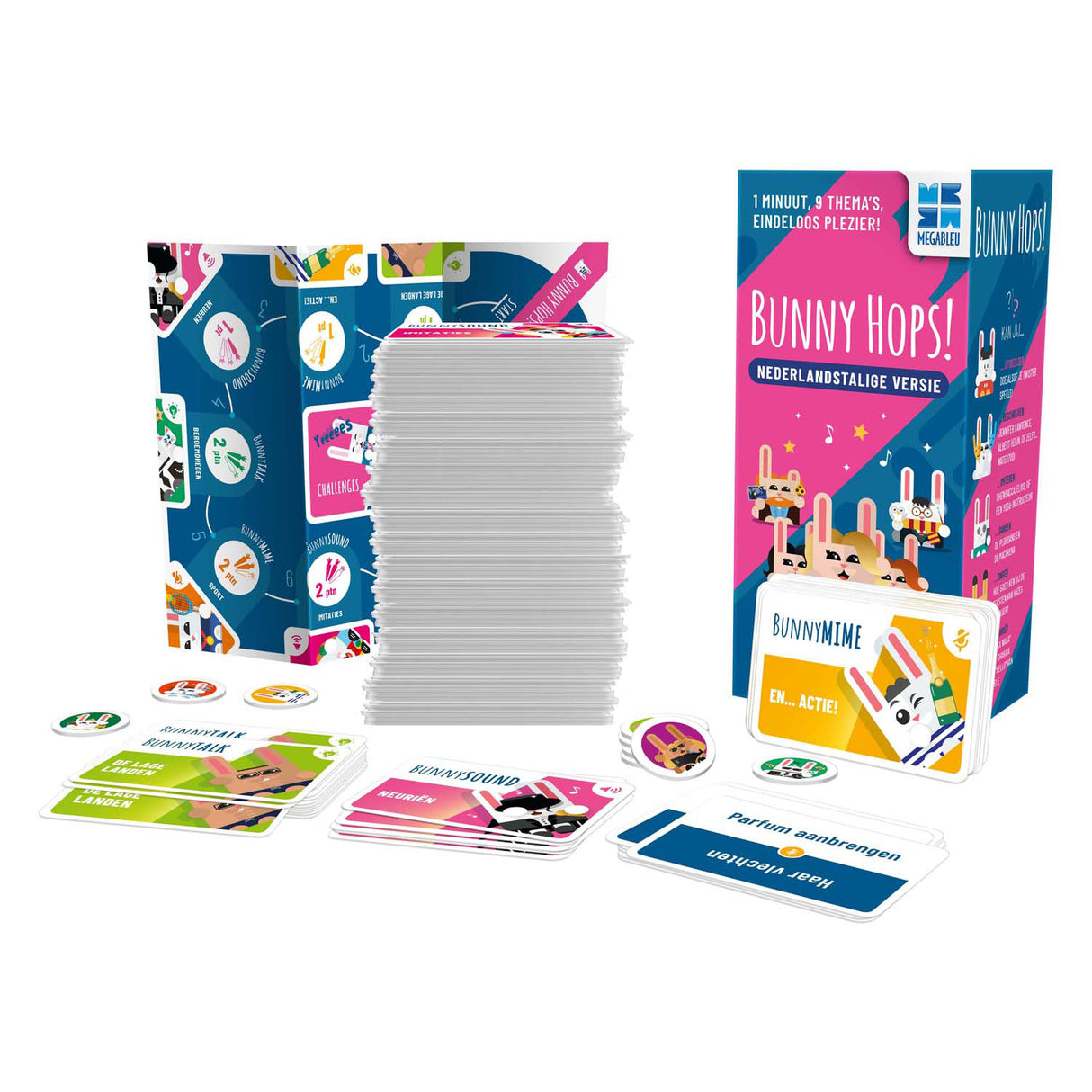 Jogo de tabuleiro Megableu Bunny Hops