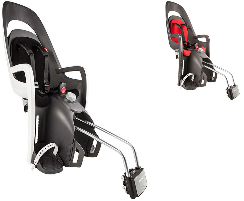 Hamax caress - bicycle child seat | grey - red