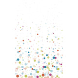 Duni tablecloth festive bubbles multi 138x220 cm
