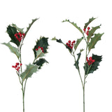 Boltze home decoratietak hulst met rode besjes h50cm