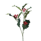Boltze home decoratietak hulst met rode besjes h50cm