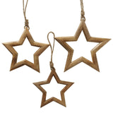 Boltze home decohanger ster 3-delig