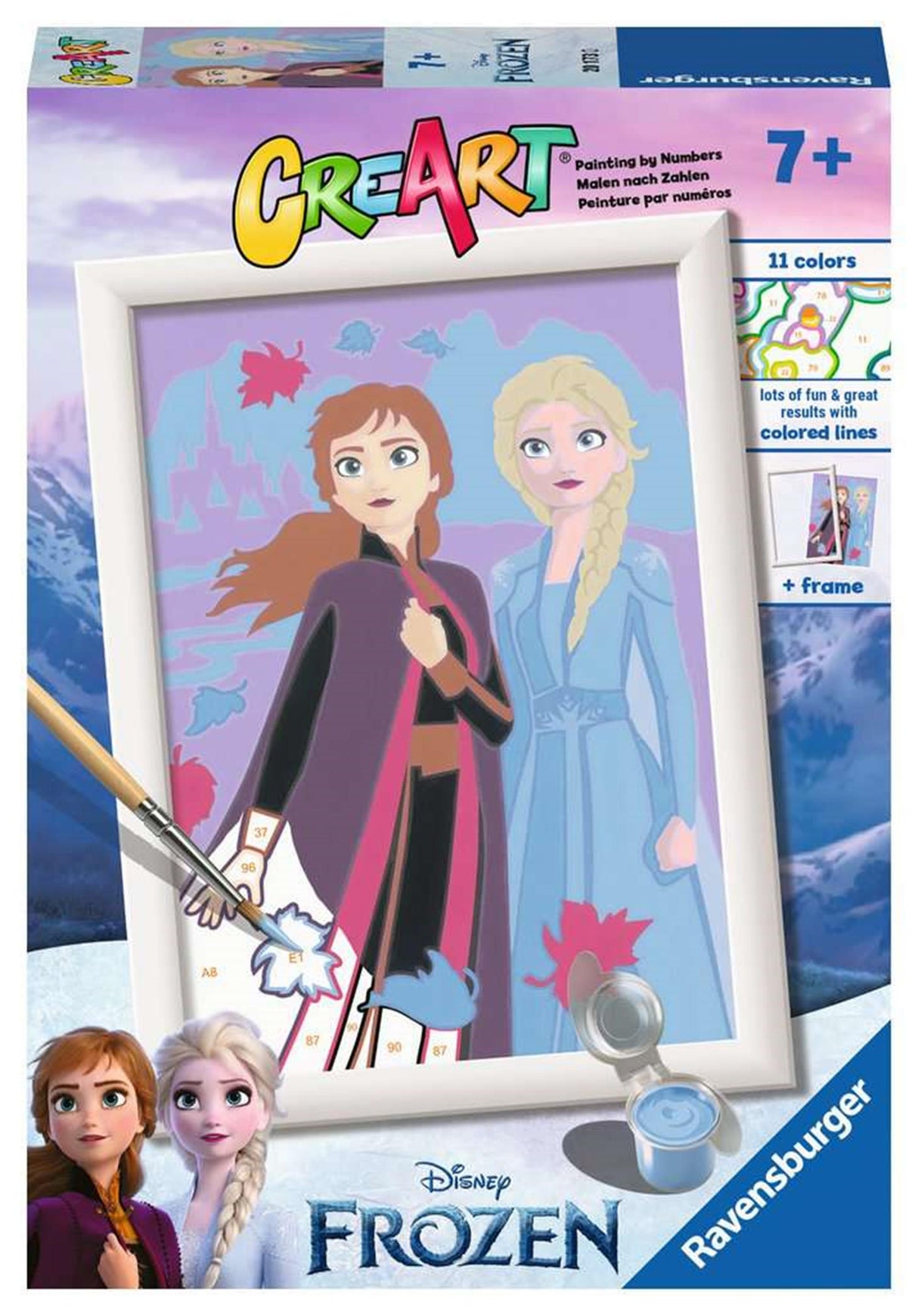 Ravensburger Crect Painting at Numer - Disney Sisters Forever
