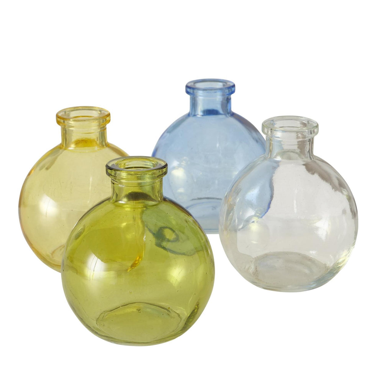 Boltze home vaas coloria 4-delige set ø8xh9cm