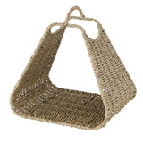 Boltze home magazine basket beris seagrass 34x29cm