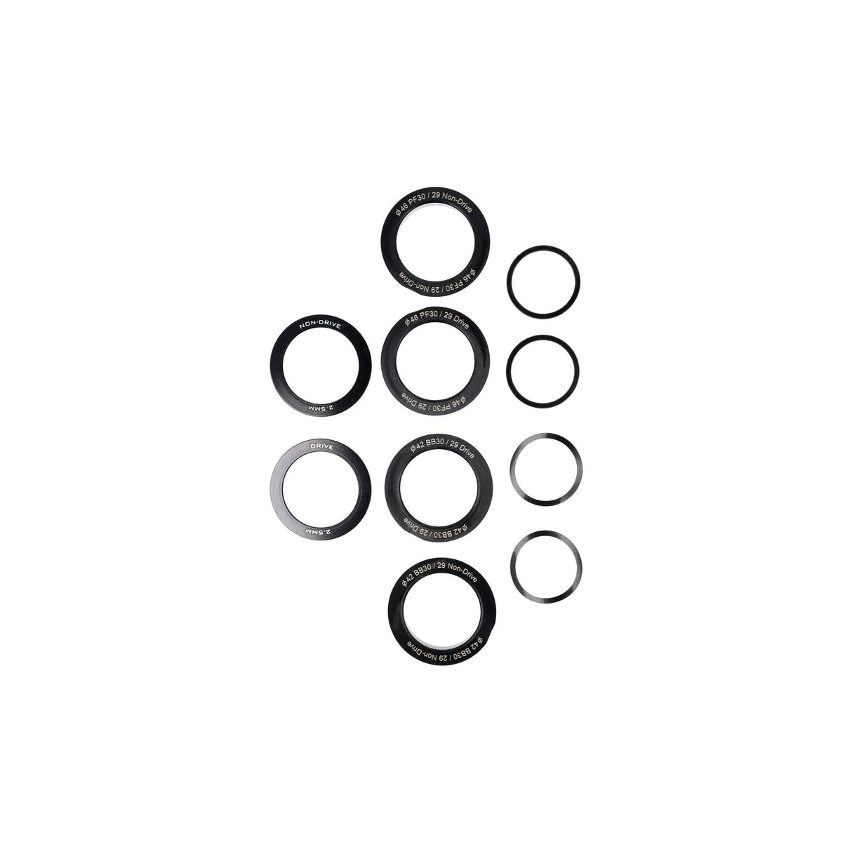 PLOADET ELVEDES SRAM DUB BB30 (Ø42MM) + PF30 (Ø46mm)