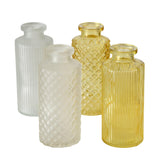 Boltze home vase panja gul 4-delt sæt h14cm