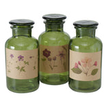 Boltze home pharmacy bottle drya ø10xh22cm green