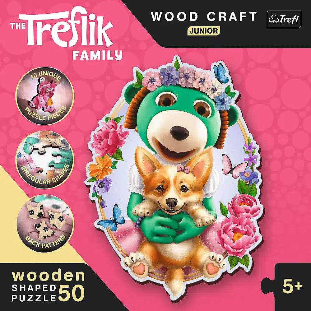 TREFL HOUTEN THE TEFLIK FAMILI JUNIOR Puzzle - 50 piezas