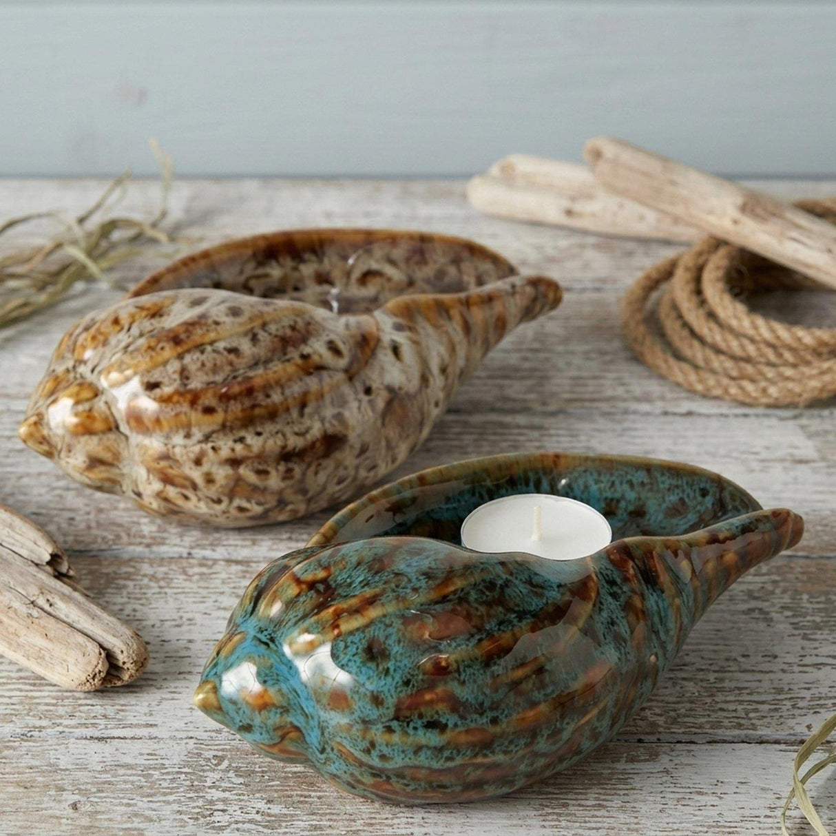 Boltze home decor shell 14x8x5.5cm