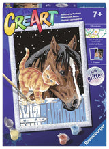 Ravensburger Creart Paint by Numbers - Friends in the Stable