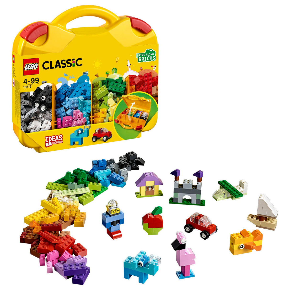 Lego classic 10713 creative suitcase
