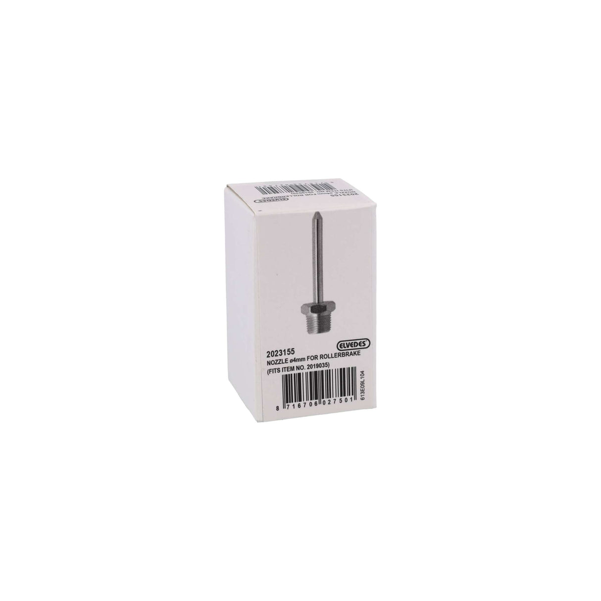 Elvedes spray needle rollerbrake fat sprayer Ø4mm 48mm