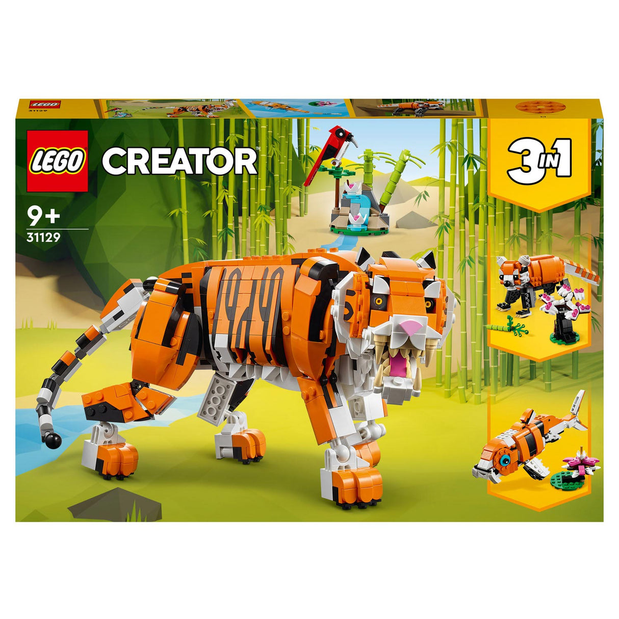 Lego -skaber 31129 Big Tiger