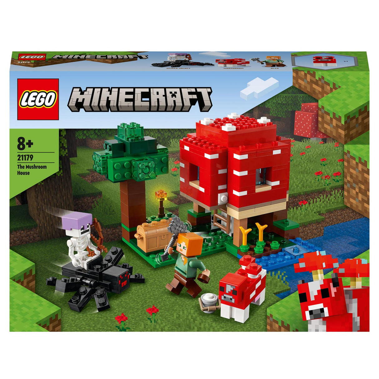 LEGO LEGO Minecraft 21179 The mushroom house