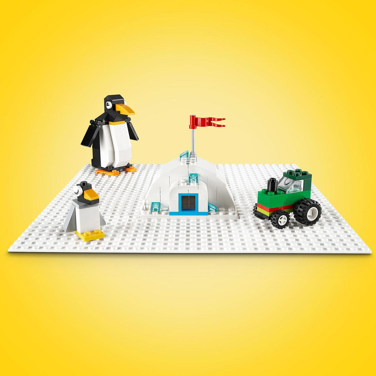 Lego Classic 11026 Building Plate White